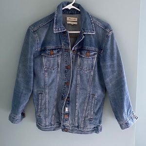 Madewell oversized denim jacket